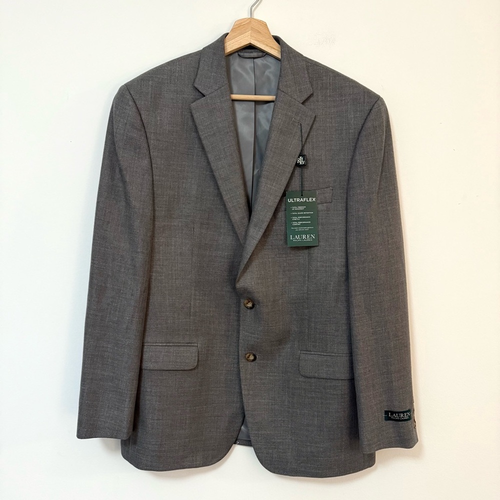NWT Lauren Ralph Lauren Lexington Ultraflex Blazer Sport Coat $295 MSRP – 42R